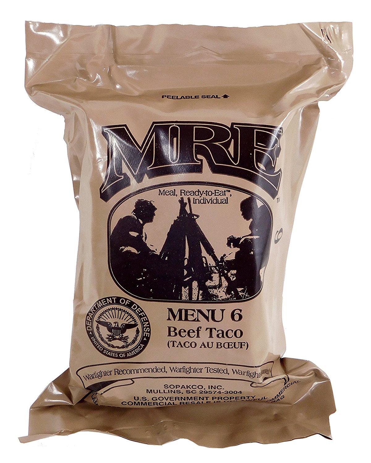 Military MRE Single Meals