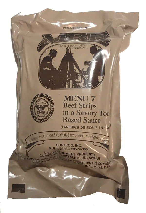 Military MRE Single Meals