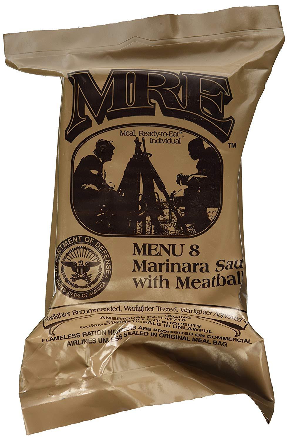 Military MRE Single Meals