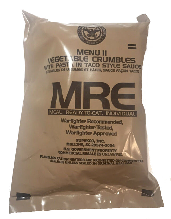 Military MRE Single Meals