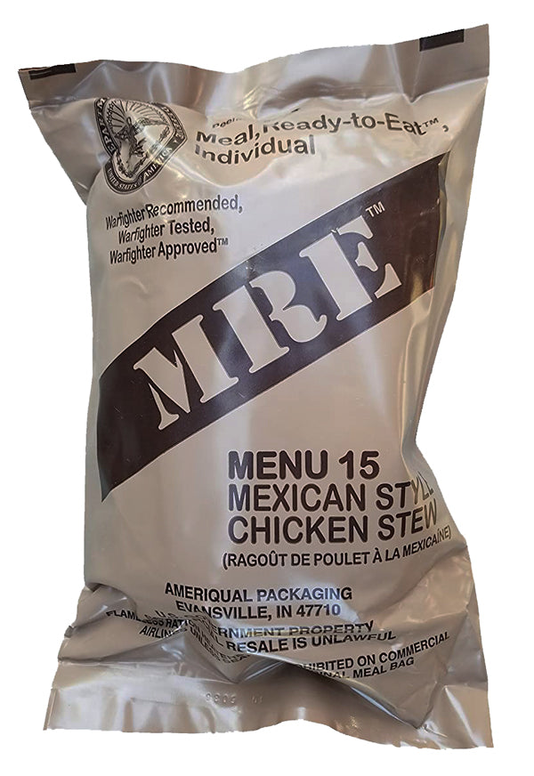 Military MRE Single Meals