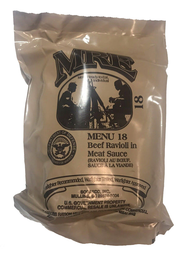 Military MRE Single Meals