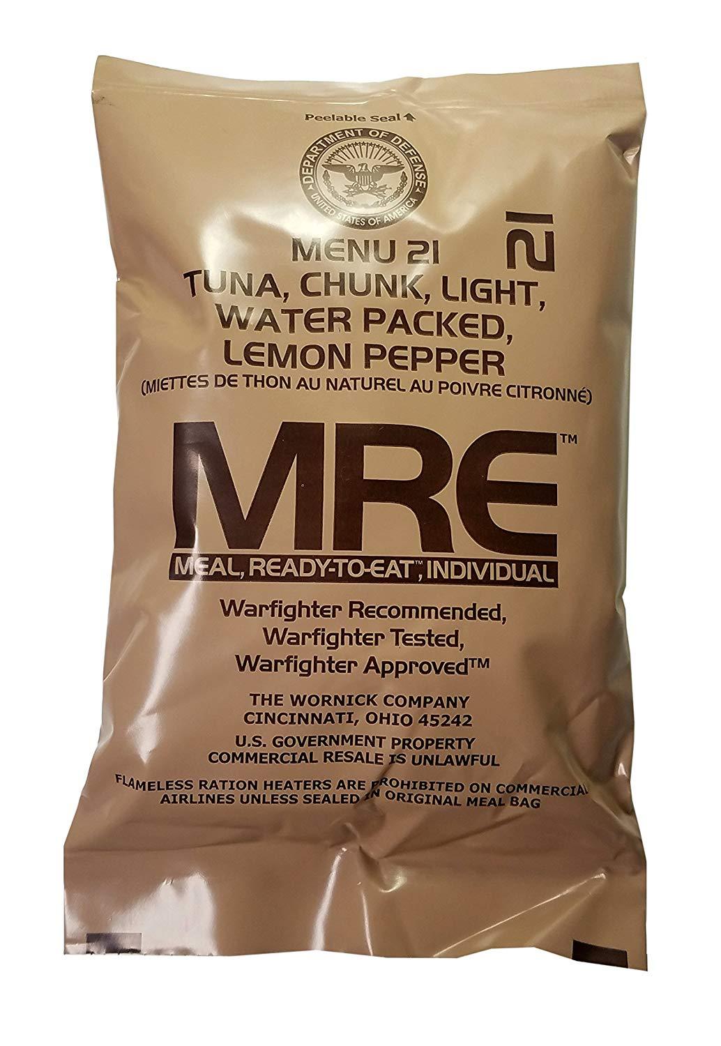 Military MRE Single Meals