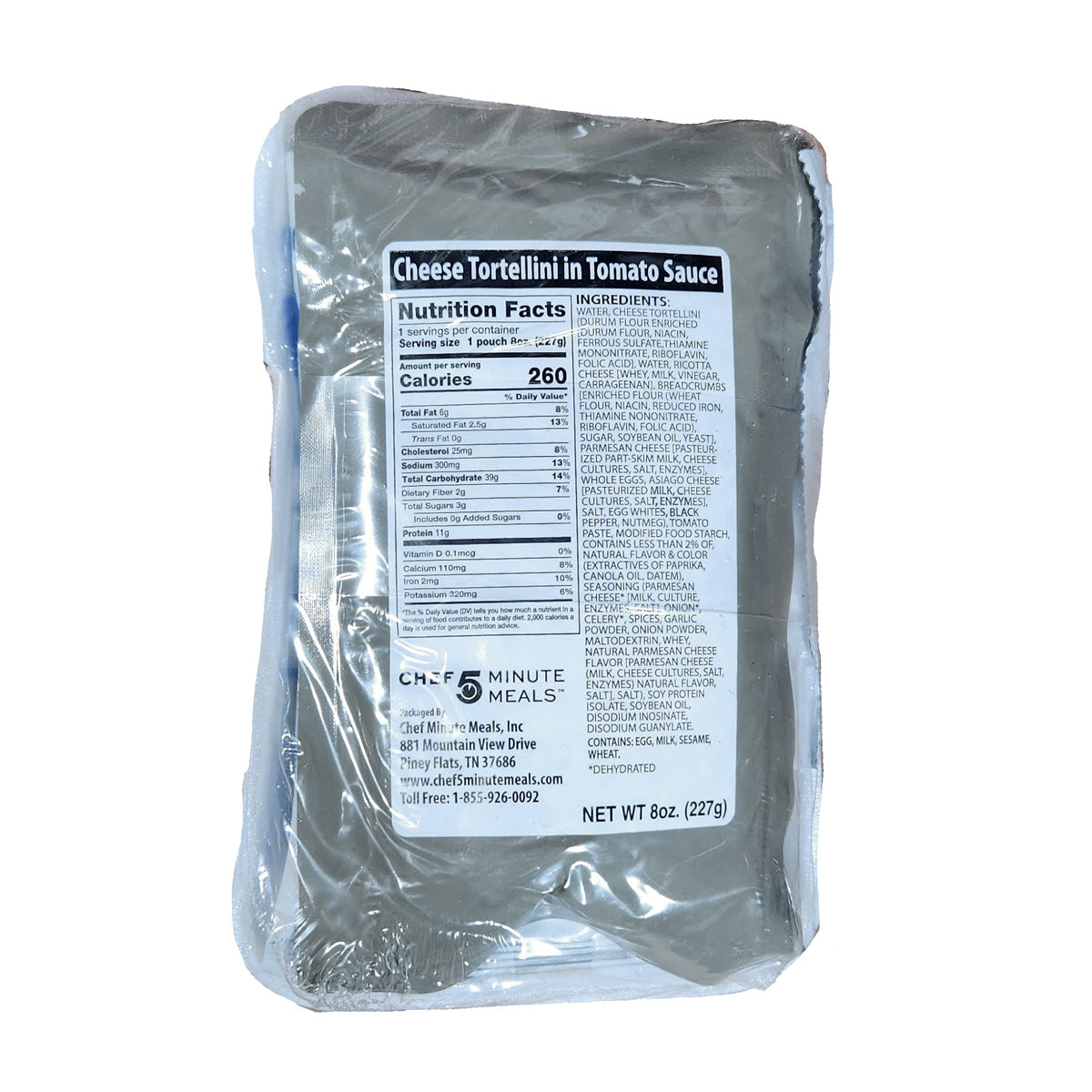 Individual 5 MINUTE CHEF MEALS - LOW SODIUM 
