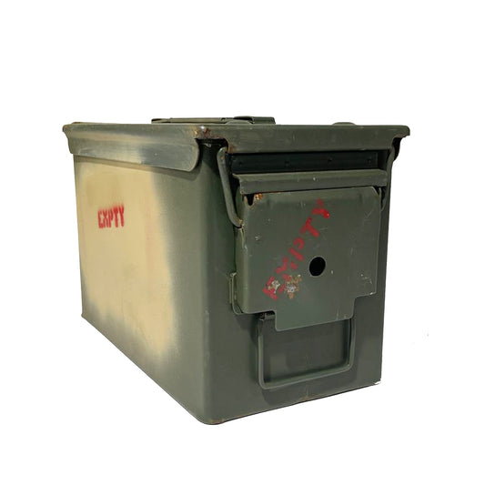 50 Cal Ammo Cans Used Grade 2 - Options 1 - 24 Packs
