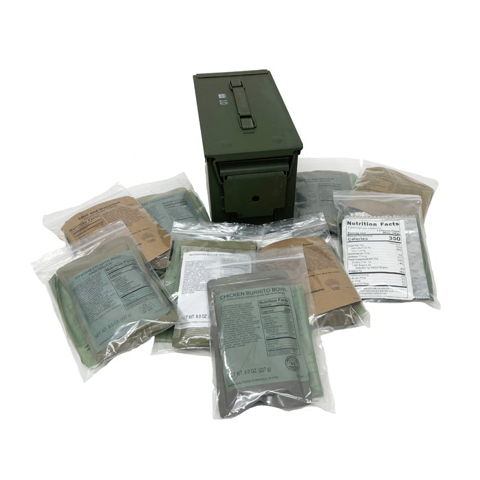 Used 50 Cal Ammo Can Grade 1 and Entrees - NSN: 8140-00-960-1699