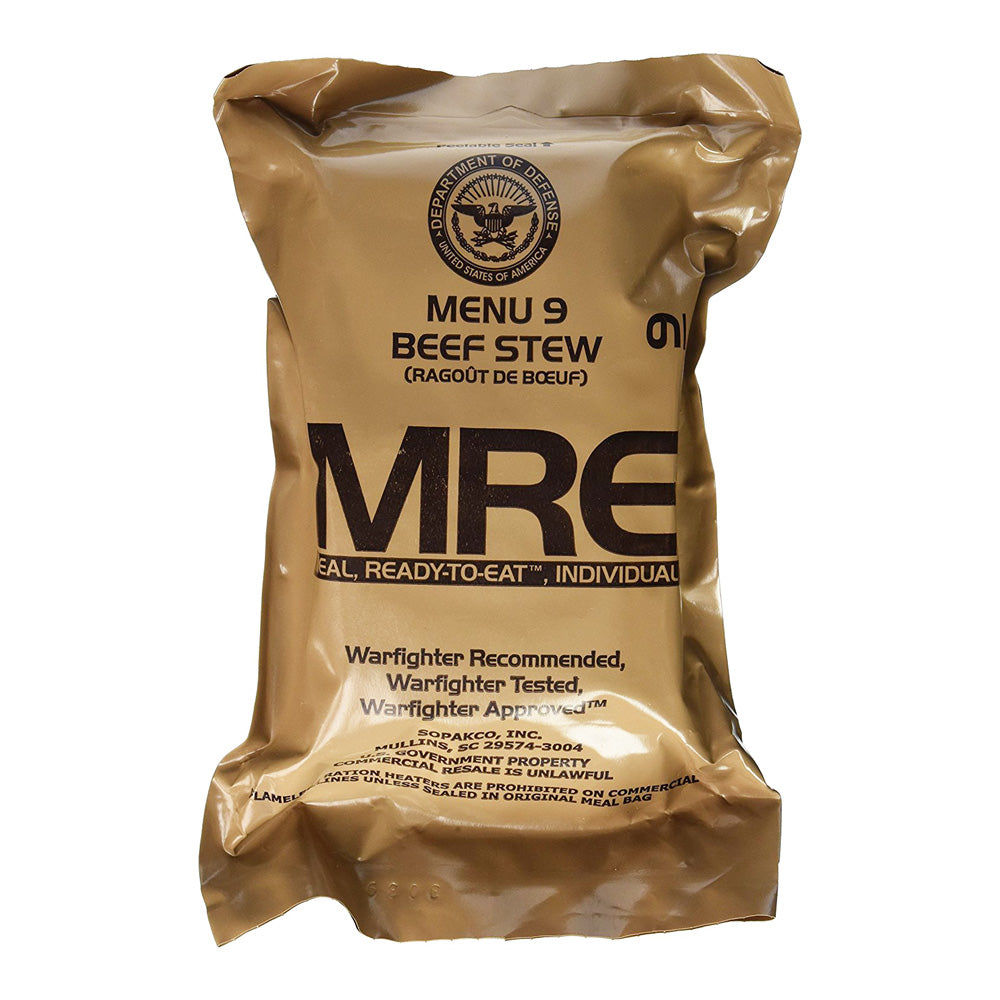 MRE Single Meals beef stew