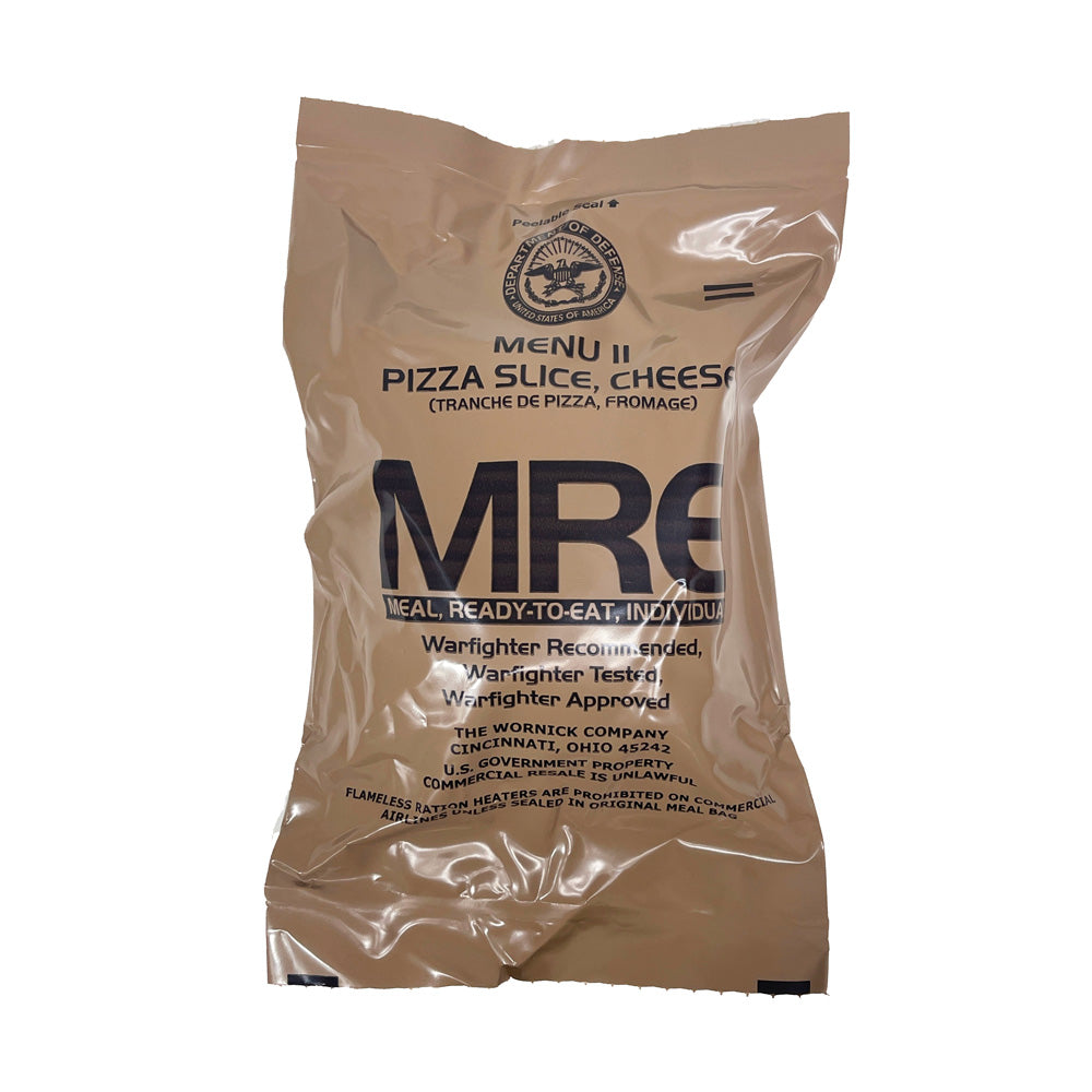 MRE Single Meals cheese pizza