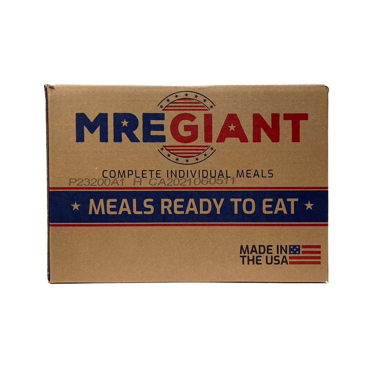 MRE Giant Meals Ready to Eat Case of 12