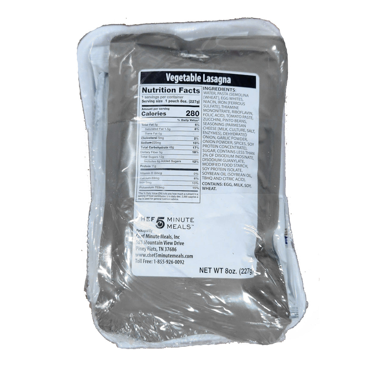 Individual 5 MINUTE CHEF MEALS - LOW SODIUM 