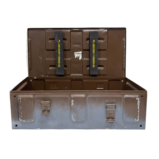81mm Ammo Can Brown M252 Storage U.S Military Issue Mortar Case