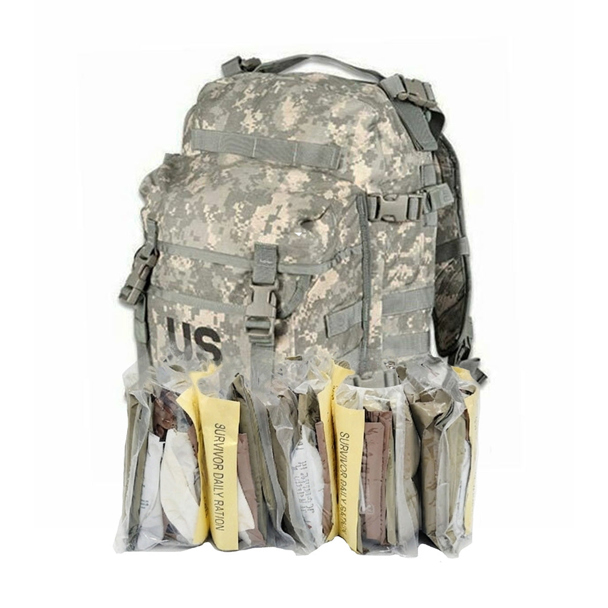 Survivor Daily Rations MRE Meals Ready to Eat | Ammo Can Man