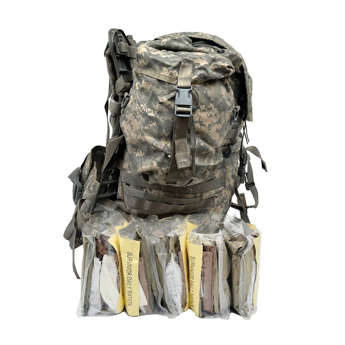 Survivor Daily Rations MRE Meals Ready to Eat | Ammo Can Man