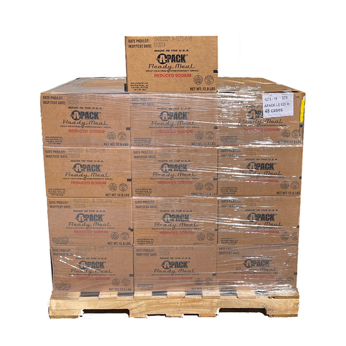 Ameriqual APack MRE Pallet (Meal Ready to Eat) 48 Cases