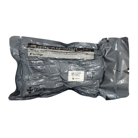 8" CWG Israeli Bandage with 12x12 Pad - New TAC Dressing (Trauma Amputation Compression)