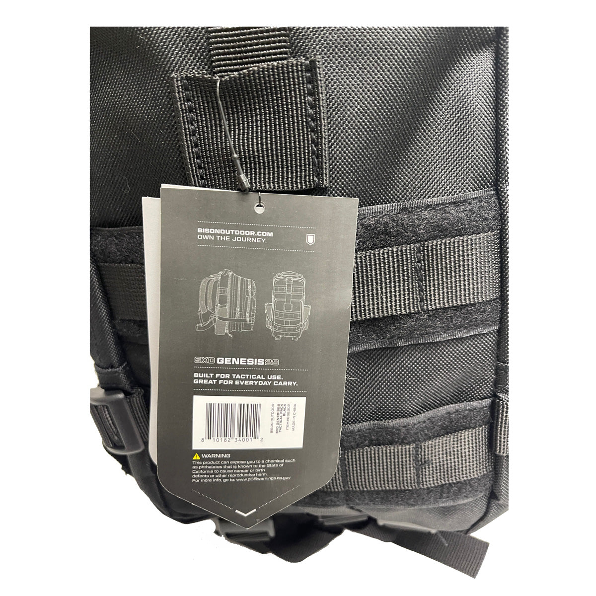 Bison Genesis Backpack 29L - Choose From 3 Colors - New