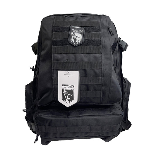 Bison Vortex Backpack 70L - Choose From 3 Colors - Black - New