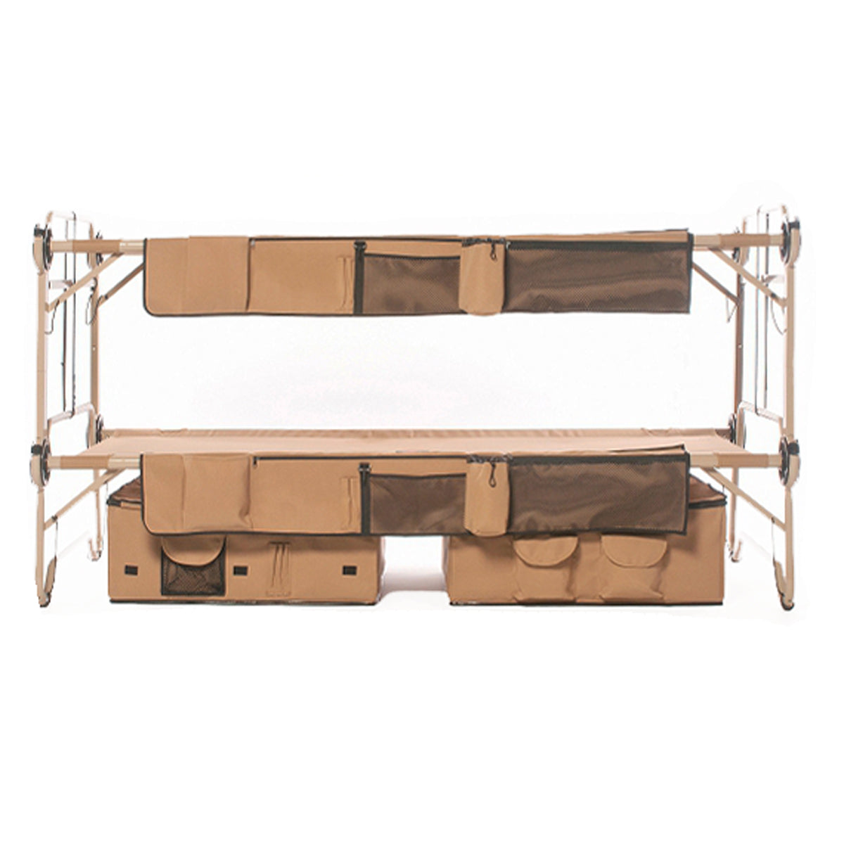Arm-O-Bunk With Organizers & Footlocker Recognized by all NATO countries