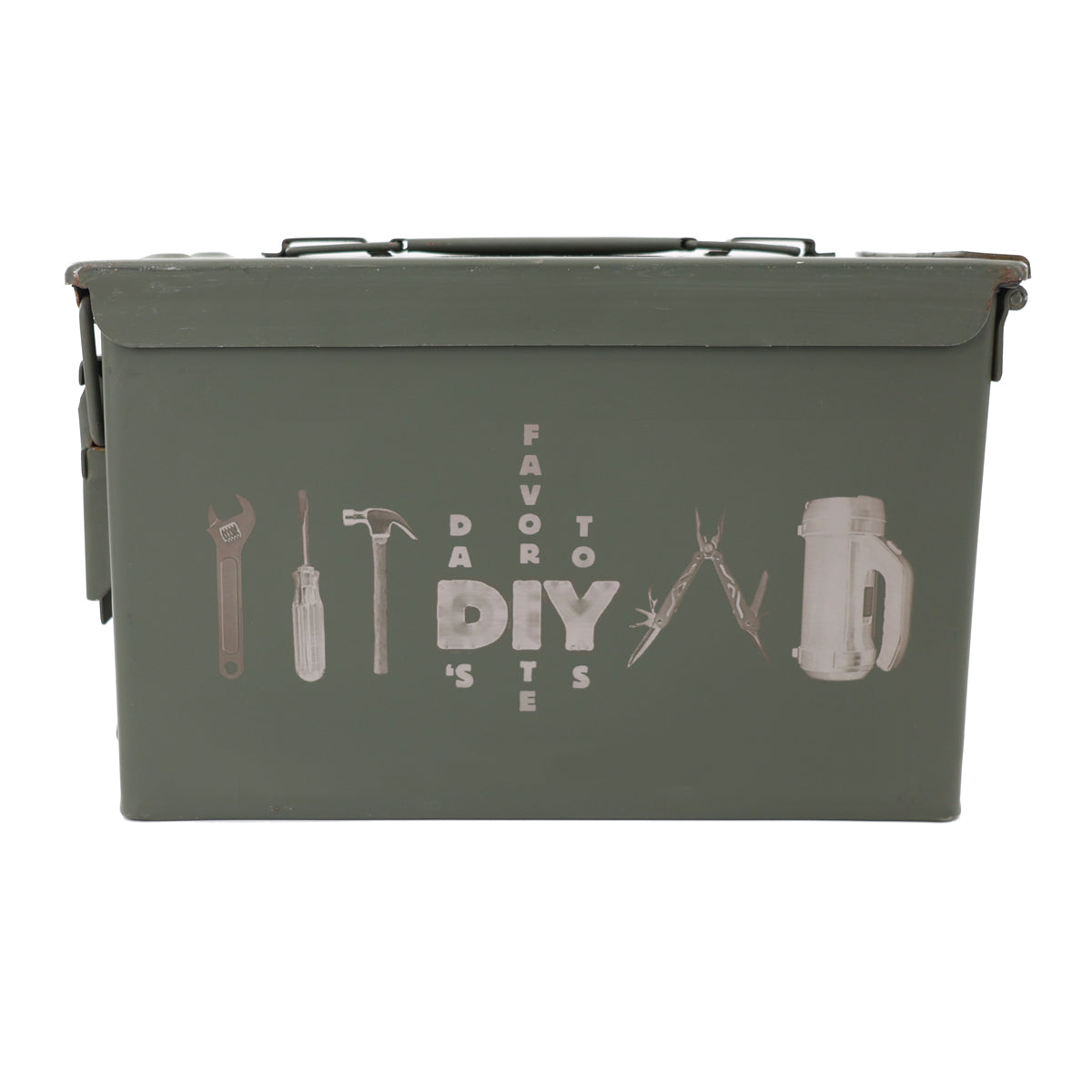 Laser Engraved Fathers Day Ammo Can