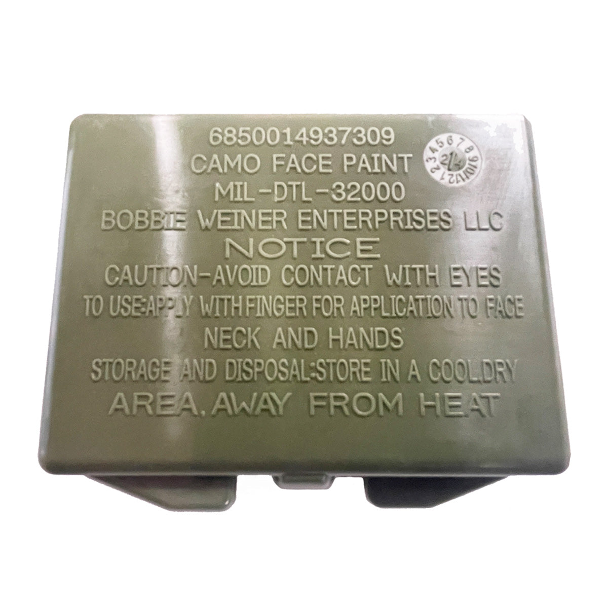 Bobbie Weiner Camo Face Paint 5 Color 4500