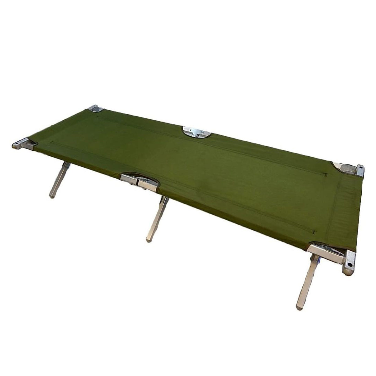 US Military Compact Lightweight Foldable Aluminum Sleeping Cot - NSN: 7105-00-935-0422