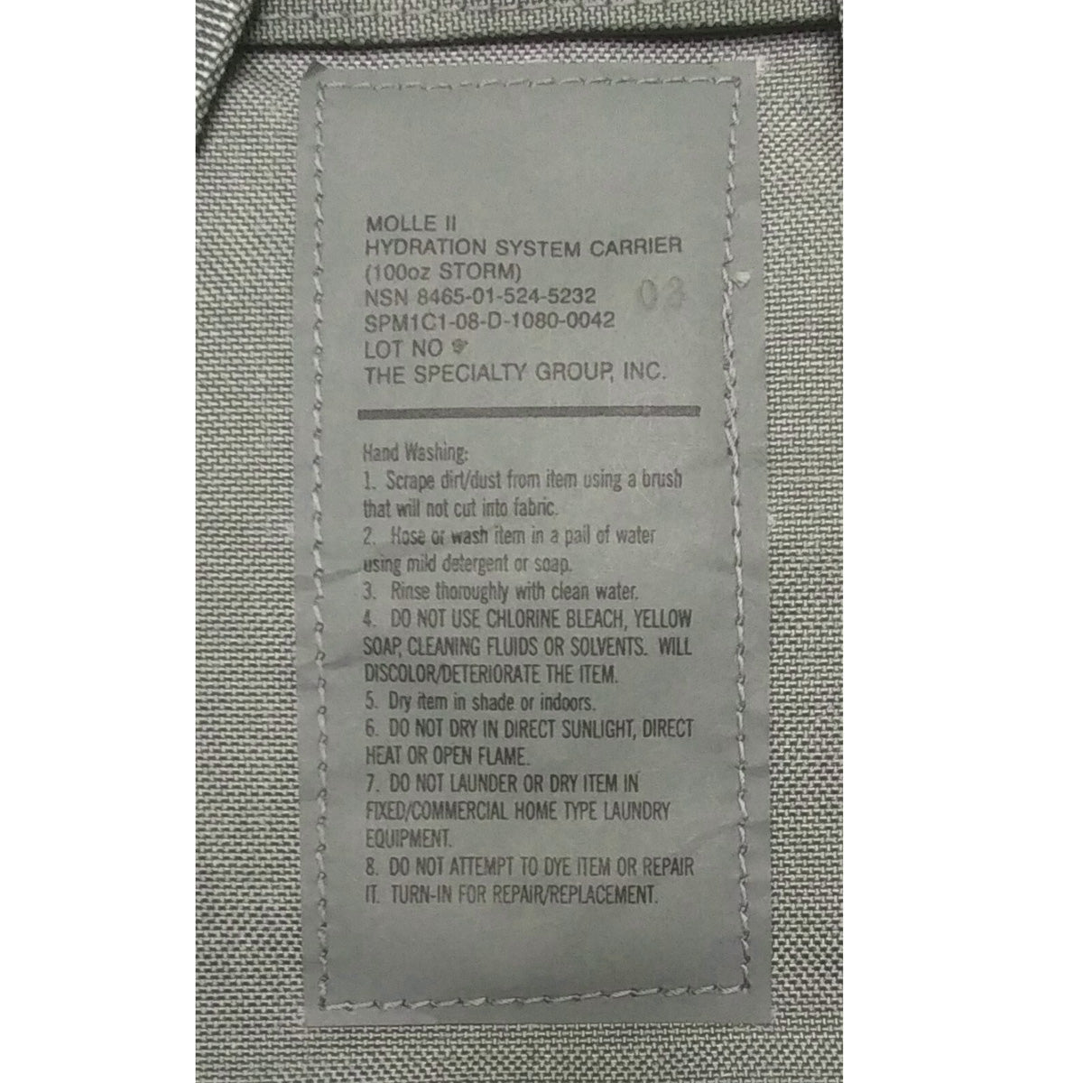 Hydration Storm Carrier and Bladder MOLLE II