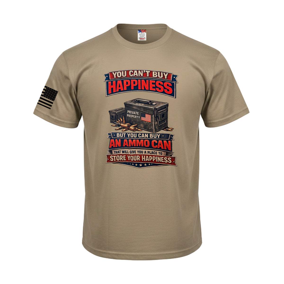 DESERT TAN | Ammo Can Man USGI Shirts