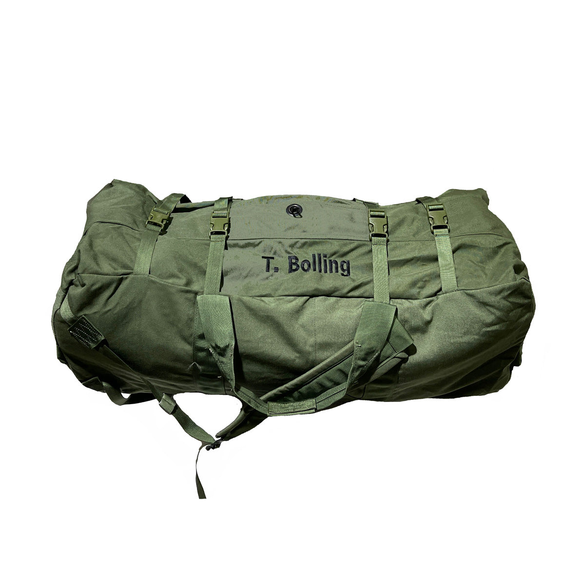 Genuine Military Improved Duffel Bag Embroidery - NSN: 8465-01-604-6541