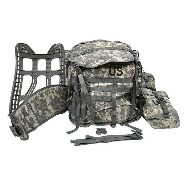 Long Rusk Kit 18pc Rifleman Kit MOLLE System ACU Complete Set USGI | Ammo Can Man