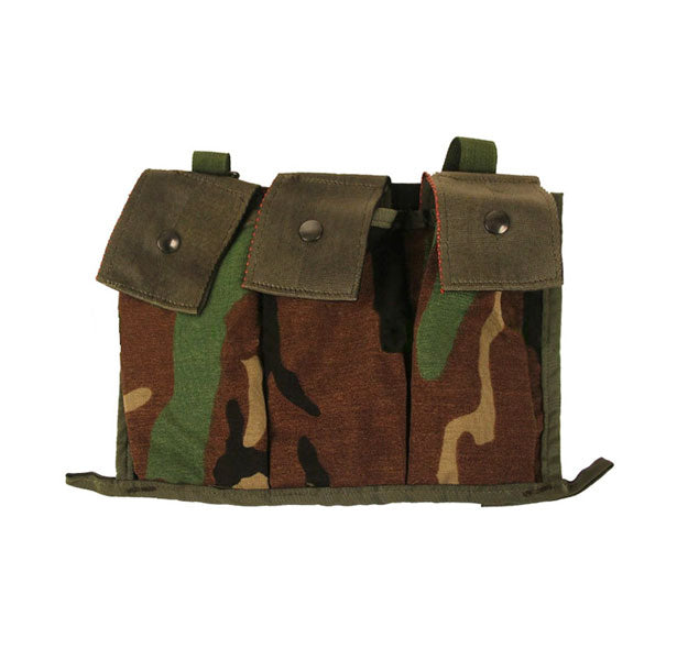 Bandoleer Woodland Camo - Previously Issued - NSN: 8465-01-456-2144