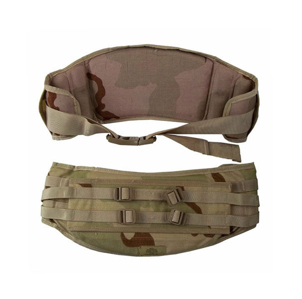 MOLLE Molded Waistbelt Desert Camo - Previously Issued - NSN: 8465-01-491-7429