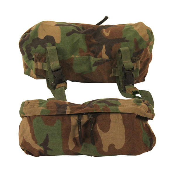 MOLLE Waist Pack Woodland Camo  - Previously Issued - NSN: 8465-01-465-2058