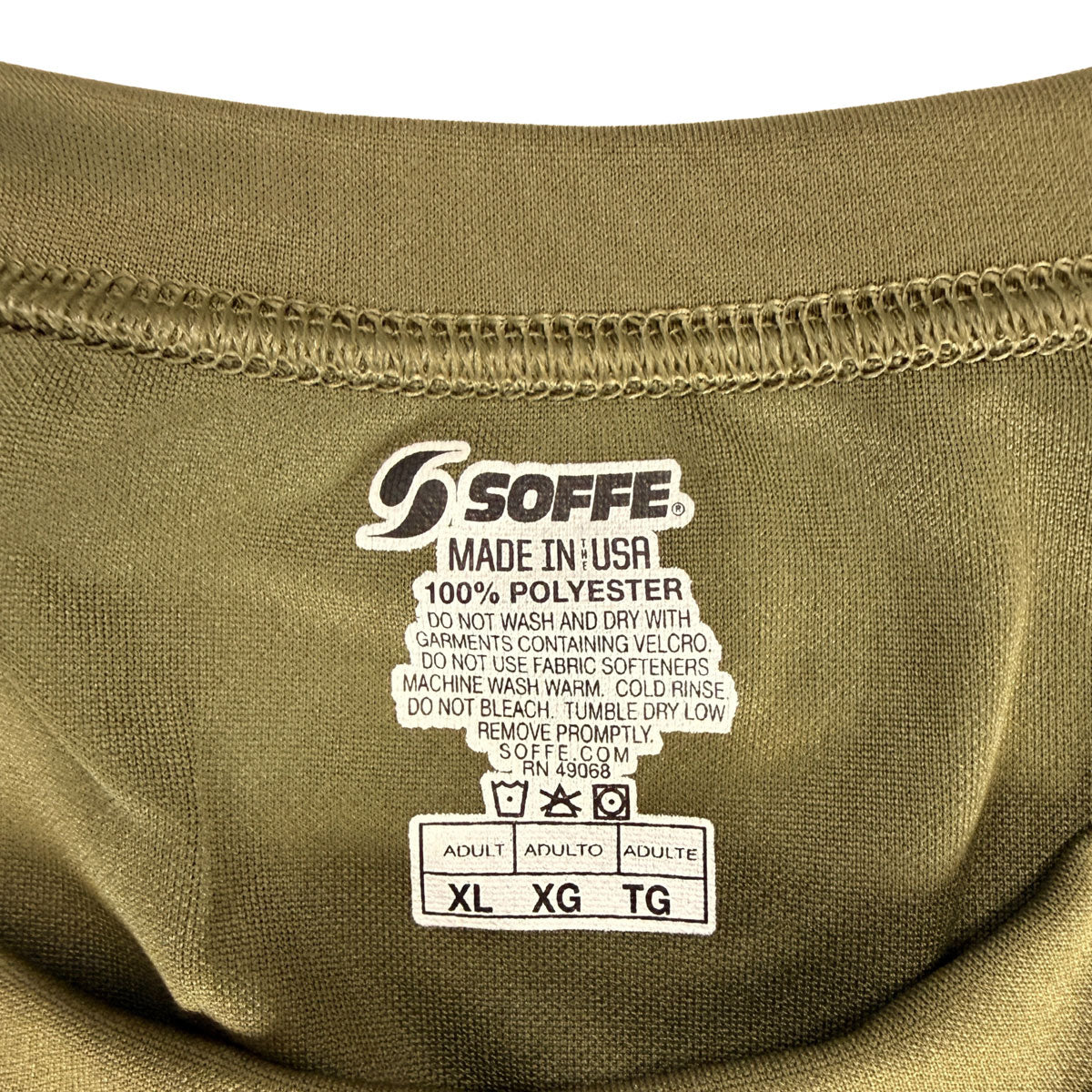 Marine Performance and Military-Style T-Shirt Polyester