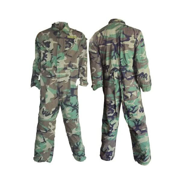 Mechanics Coveralls Woodland Camo - New - Medium NSN: 8415-01-414-1859