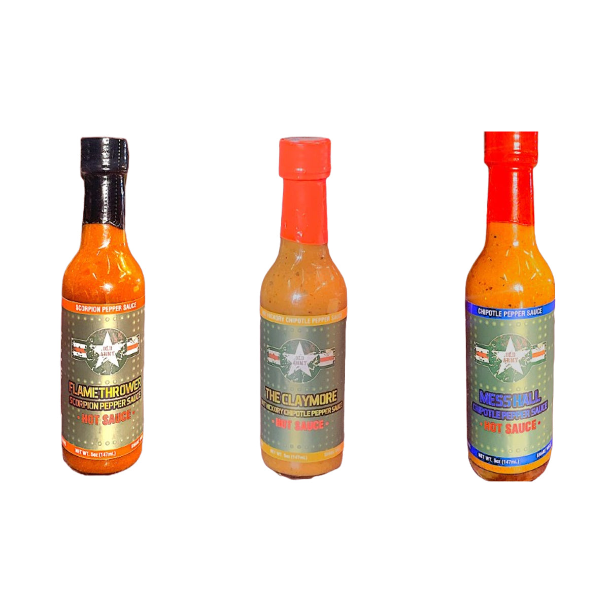 OLD ARMY - BBQ Sauce • Hot Sauce • Wing Sauce BBQ Sauce Flavors