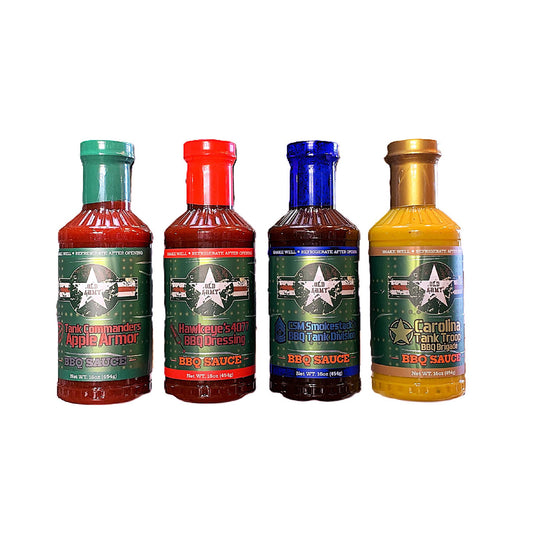 OLD ARMY - BBQ Sauce • Hot Sauce • Wing Sauce BBQ Sauce Flavors
