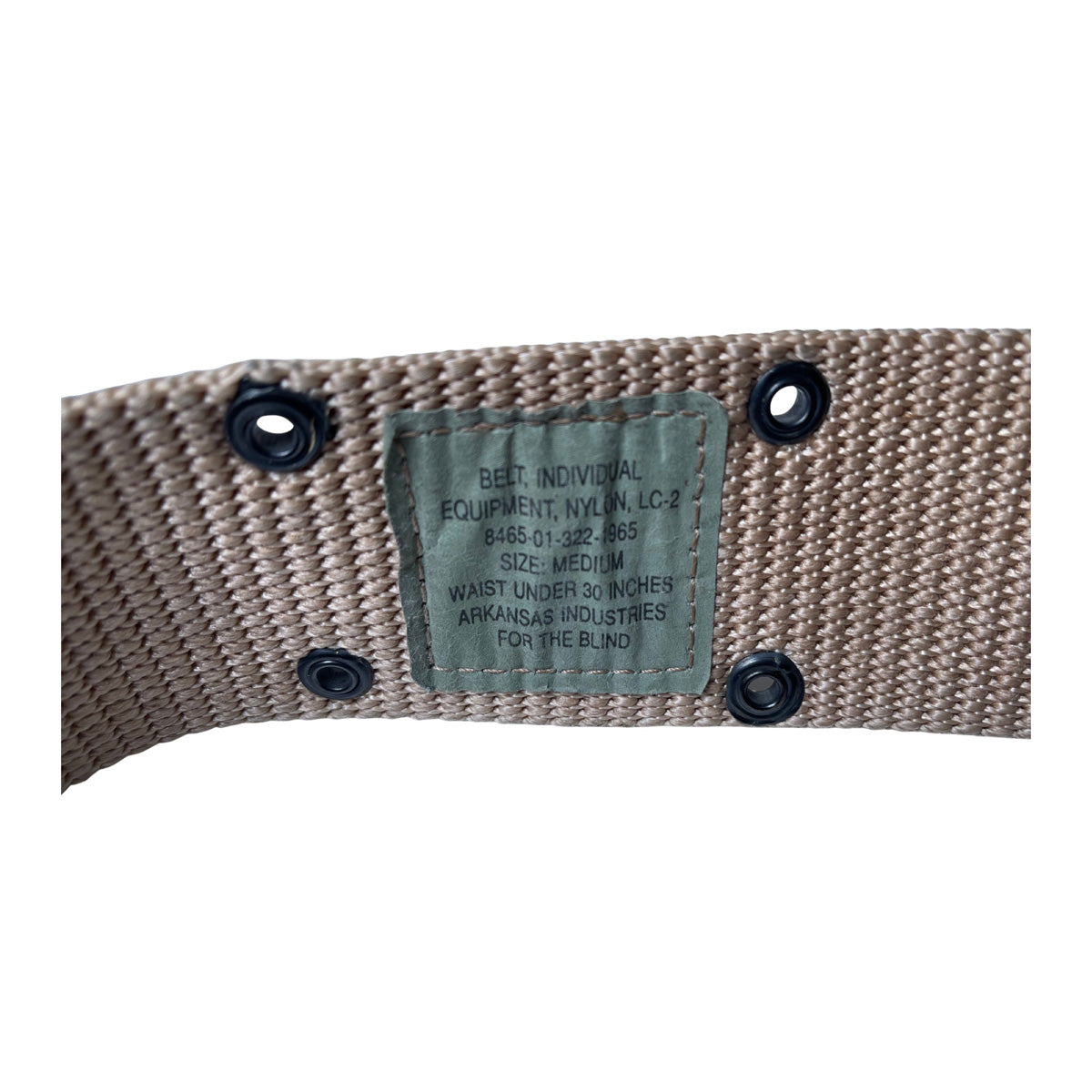 US Military LC-2 Duty Belt ITW-Style Buckle