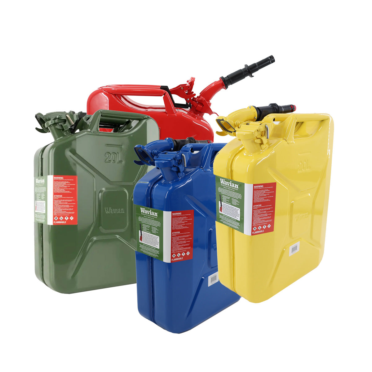 Wavian 20 Liter Metal NATO Fuel/Gas Cans