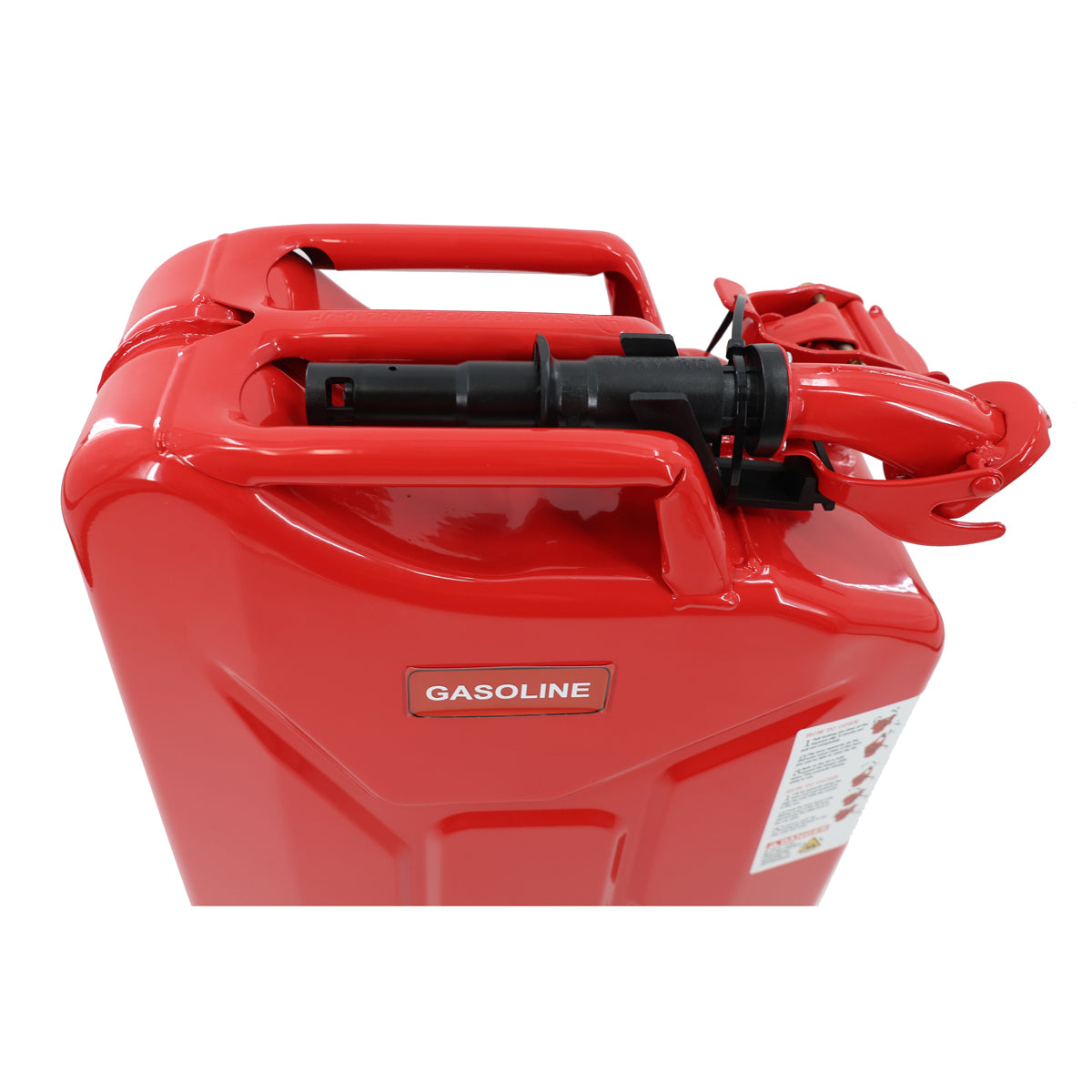 Wavian 20 Liter Metal NATO Fuel/Gas Can - Red/Green