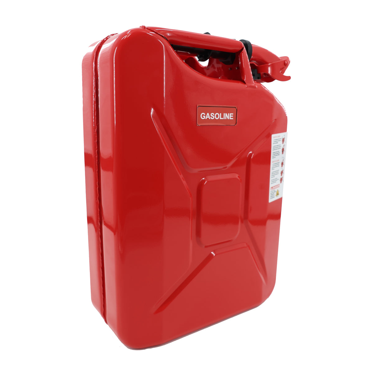 Wavian 20 Liter Metal NATO Fuel/Gas Can - Red/Green