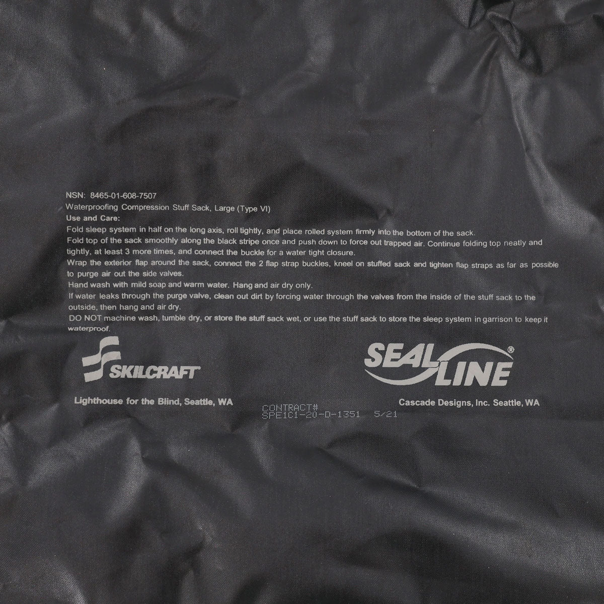 USMC SealLine Waterproof Compression Sack