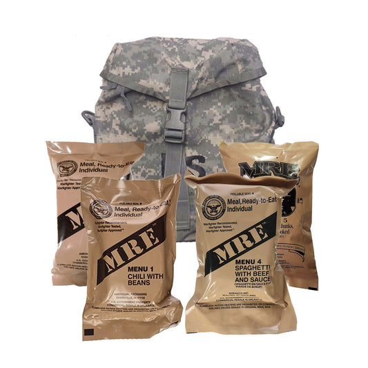Sustainment Pouch ACU Digital and MRE Combo NSN: 8465-01-524-7226