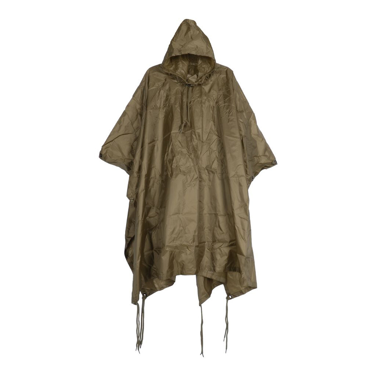 Bison Outdoor Ripstop Poncho Tan