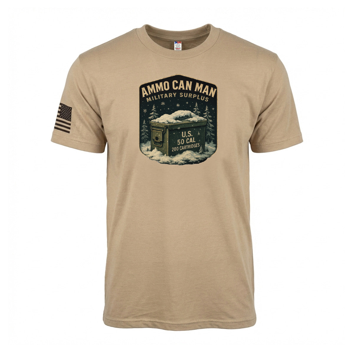Ammo Can Man USGI Shirts - Custom Designed "ACM WINTER SHIRT" T-Shirt