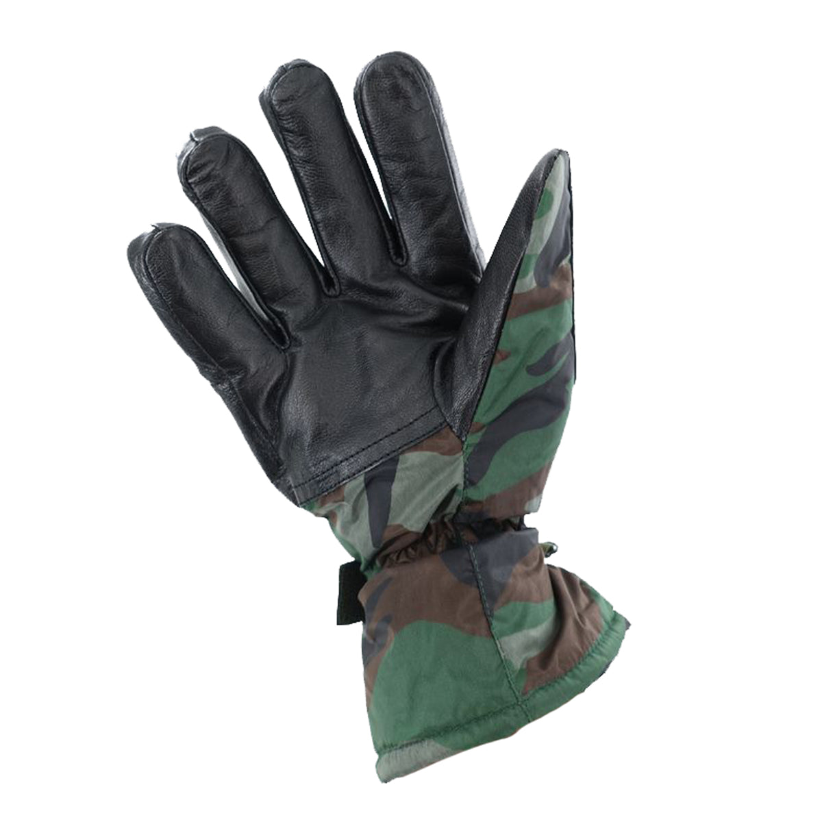 Woodland Camo Tactical Gloves | Meydan Av Malzemeleri