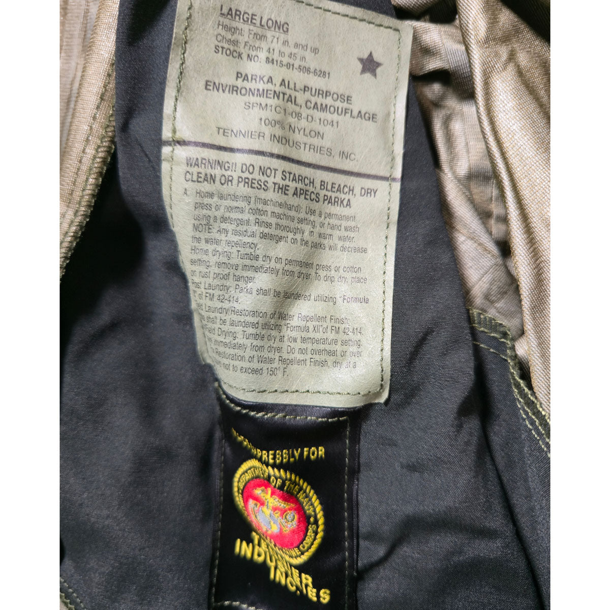 USMC MARPAT Woodland Gore-Tex All-Weather Parka