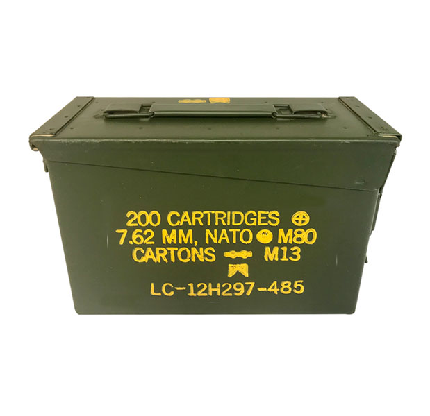 Custom UV Printed 30 Cal Ammo Can Used Grade 1