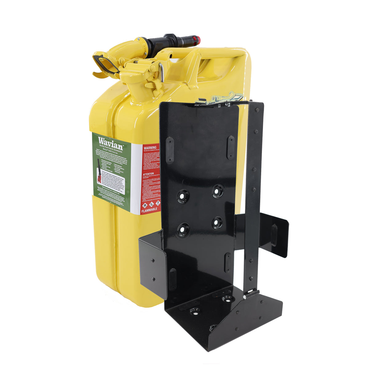Wavian 20 Liter Metal NATO Fuel/Gas Can - Red/Green/Blue/Yellow