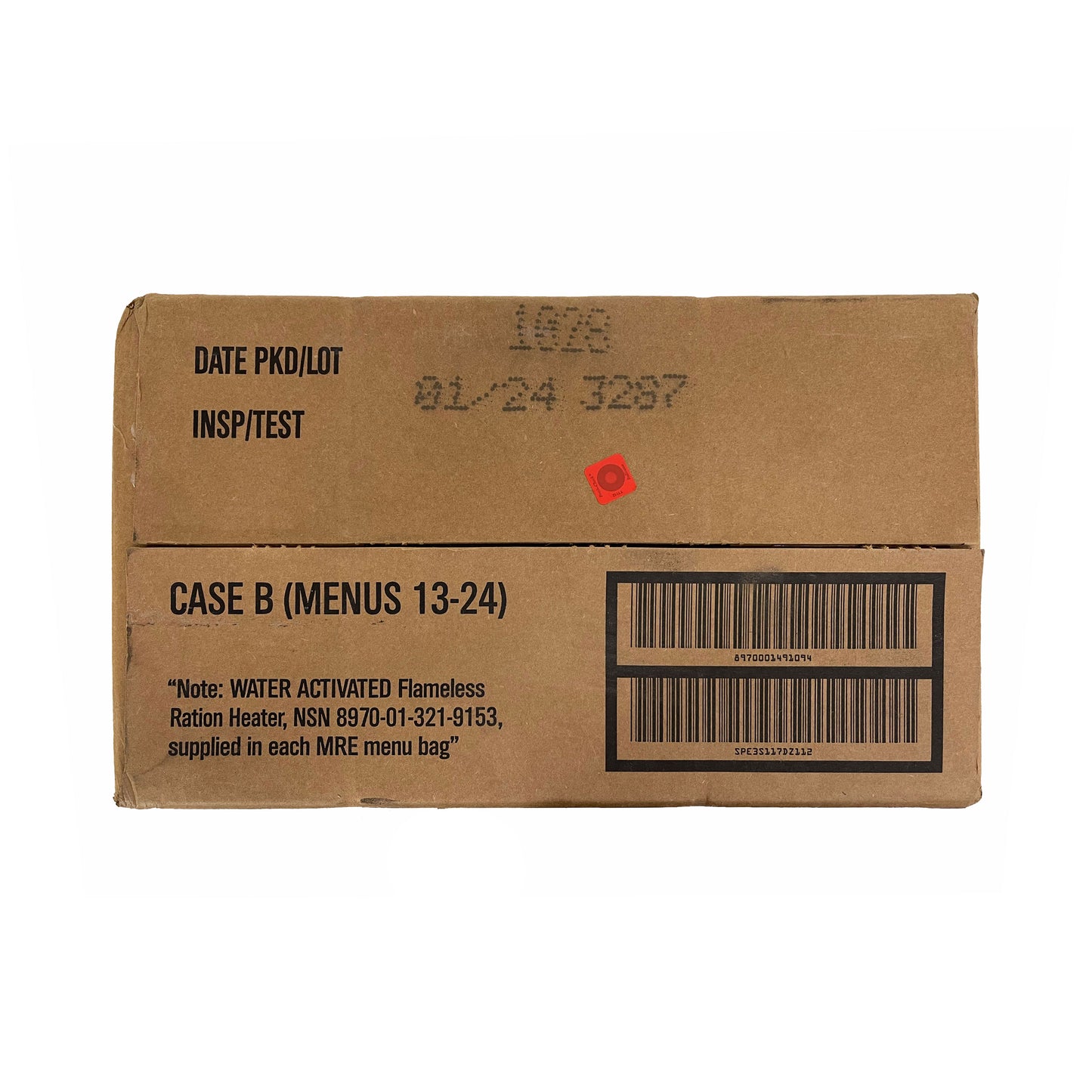 2024 MILITARY MRE B CASE CERTIFIED