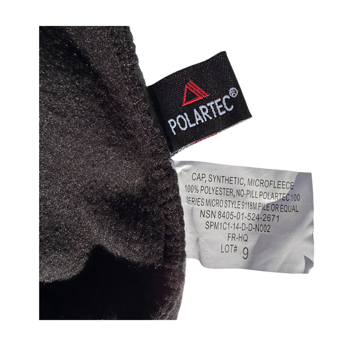 Military Spec Fleece Watch Cap Black (Polartec® 100) black